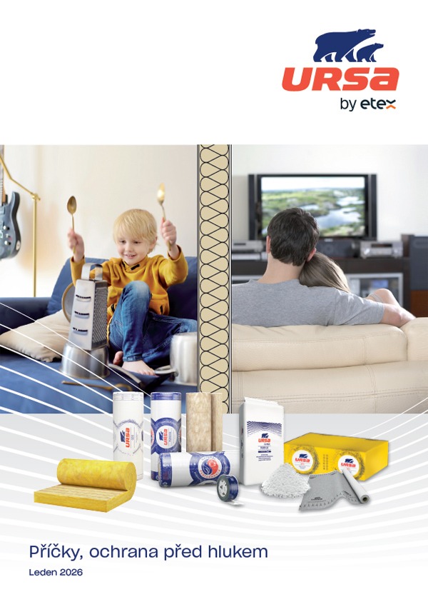 URSA - příčky - ochrana před hlukem