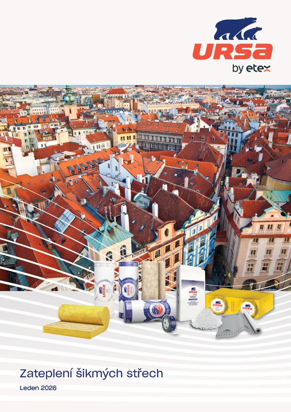 URSA - zateplení šikmých střech